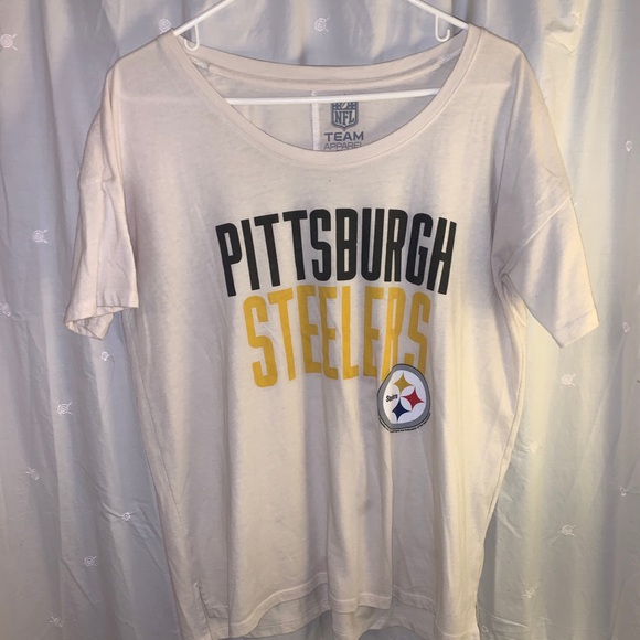 Beige NFL Steelers shirt! - Picture 1 of 4